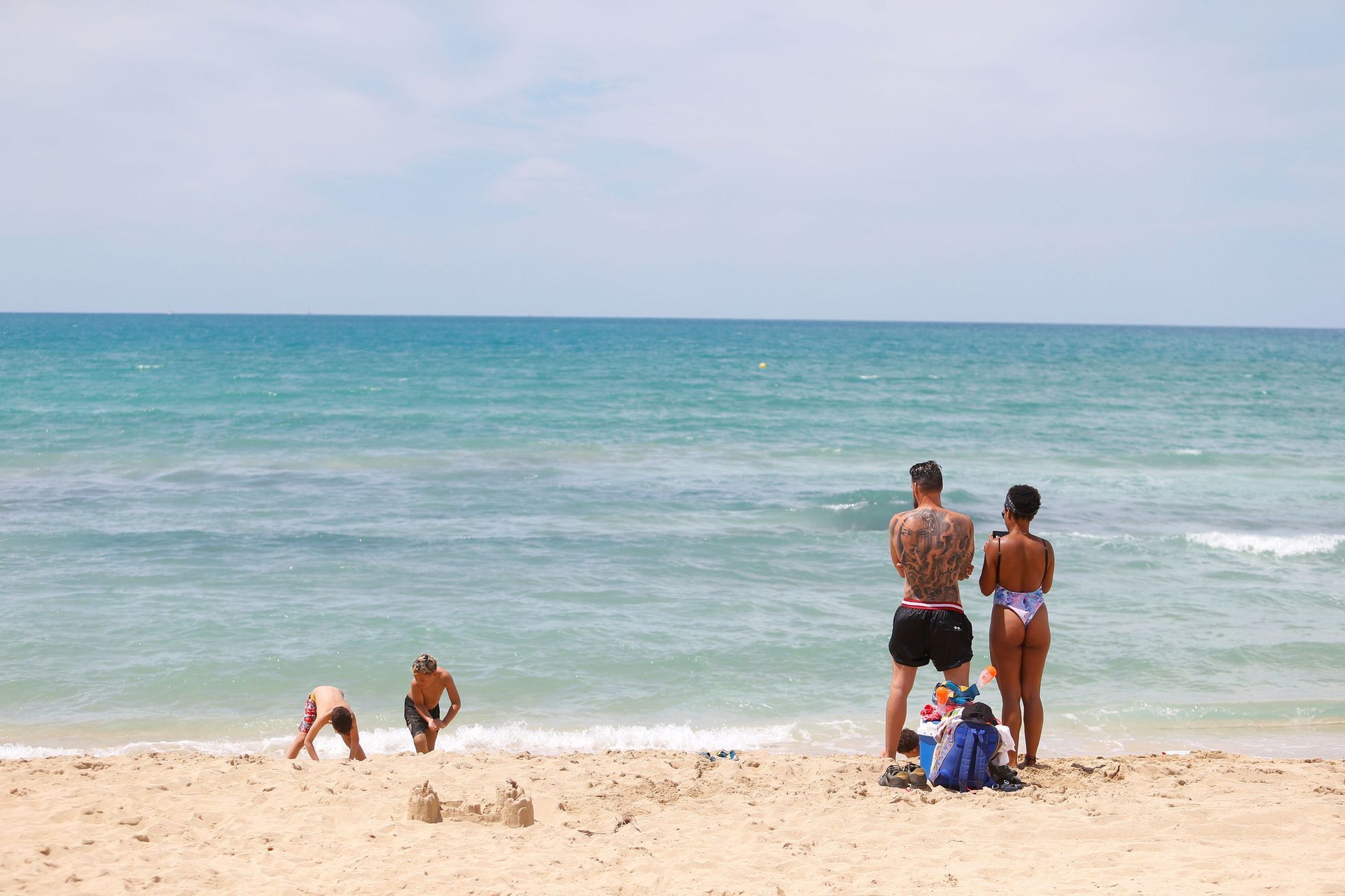 První turisté na Mallorce