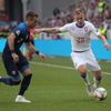 fotbal, Liga národů 2018/2019, Slovensko - Česko, Peter Pekarík a Matěj Vydra