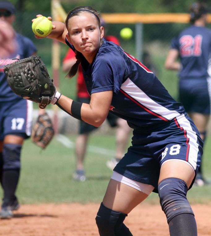 Česká softbalistka Tereza Jakešová