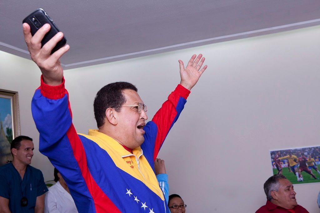 Copa América - fanoušci (Hugo Chávez)