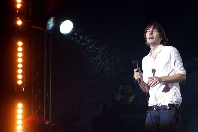 Zpěvák Phoenix Thomas Mars