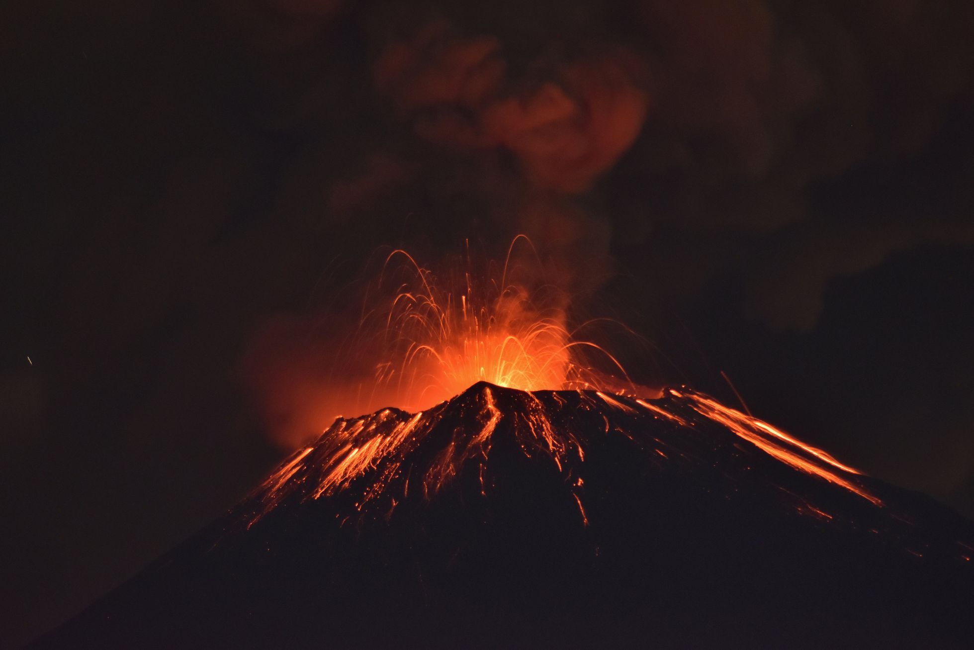 Sopka Popocatépetl