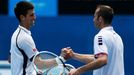 Australian Open: Novak Djokovič a Radek Štěpánek