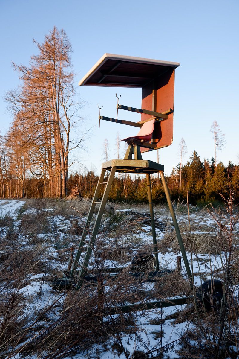 Lovec posedů / Fotogalerie / Posedy jak je určitě neznáte. Nechte se uhranout géniem myslivecké tvořivosti