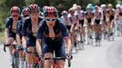 11. etapa Tour de France 2021: Geraint Thomas táhne tým Ineos.