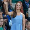 Ženy na Wimbledonu 2013 (veslařka Helen Gloverová)