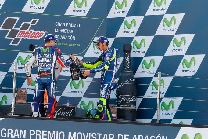 MotoGP 2016: Jorge Lorenzo a Valentino Rossi Yamaha