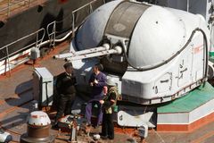 U Krymu ztroskotala loď, jeden námořník se stále pohřešuje