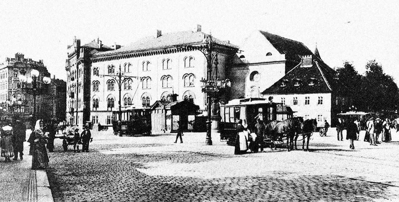 Jednorázové užití / Fotogalerie / Před 145 lety se v Praze poprvé rozjely tramvaje tažené koňmi