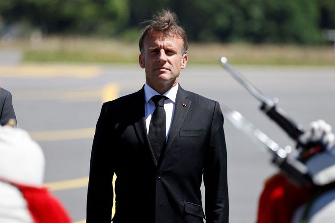 Francouzský prezident Emmanuel Macron.