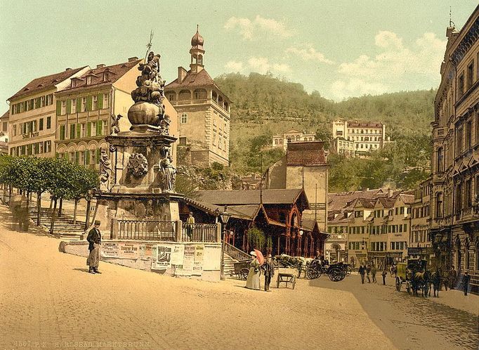 Česko a Slovensko na historických fotochromových snímcích, pořízených kolem roku 1900