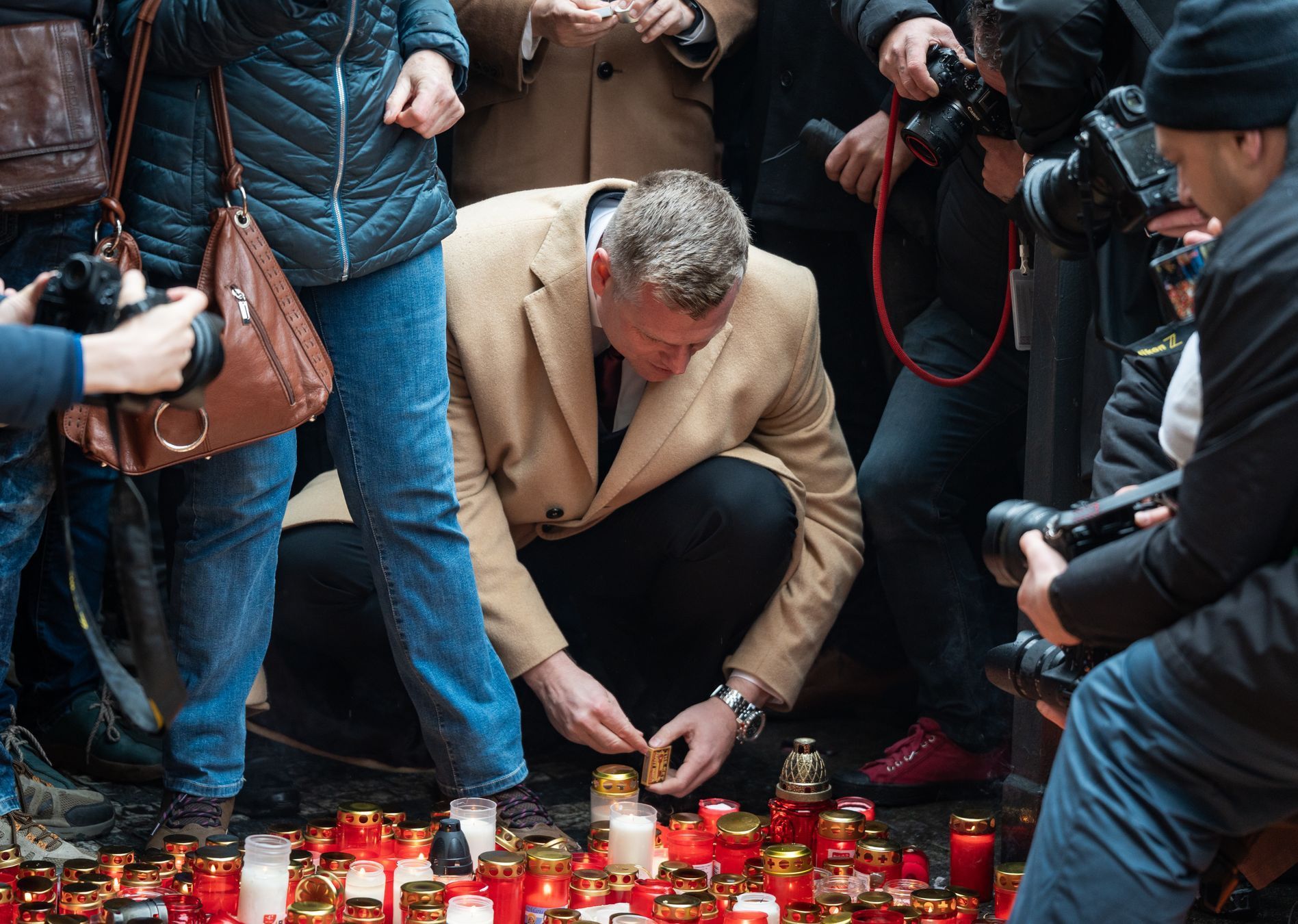 Národní třída, 17. listopad, Praha, státní svátek