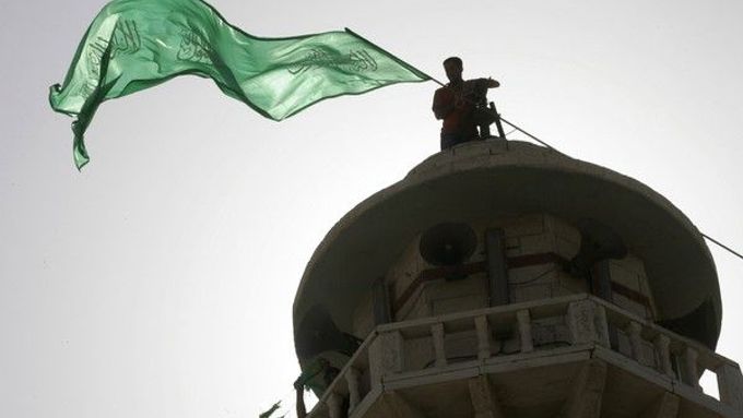 Vlajka Palestinského hnutí Hamás