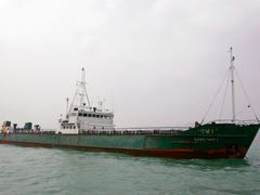 Severokorejská loď Kang Nam v akci
