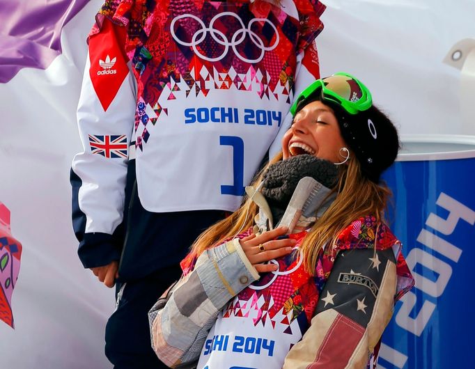 Soči 2014: Jamie Anderson, USA (snowboarding, slopestyle, finále), emoce