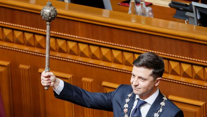 Ukrajinský prezident Volodymyr Zelenskyj