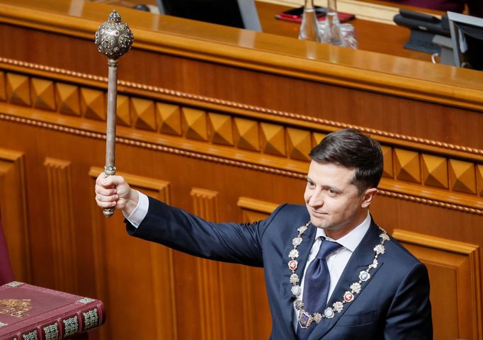 Ukrajinský prezident Volodymyr Zelenskyj