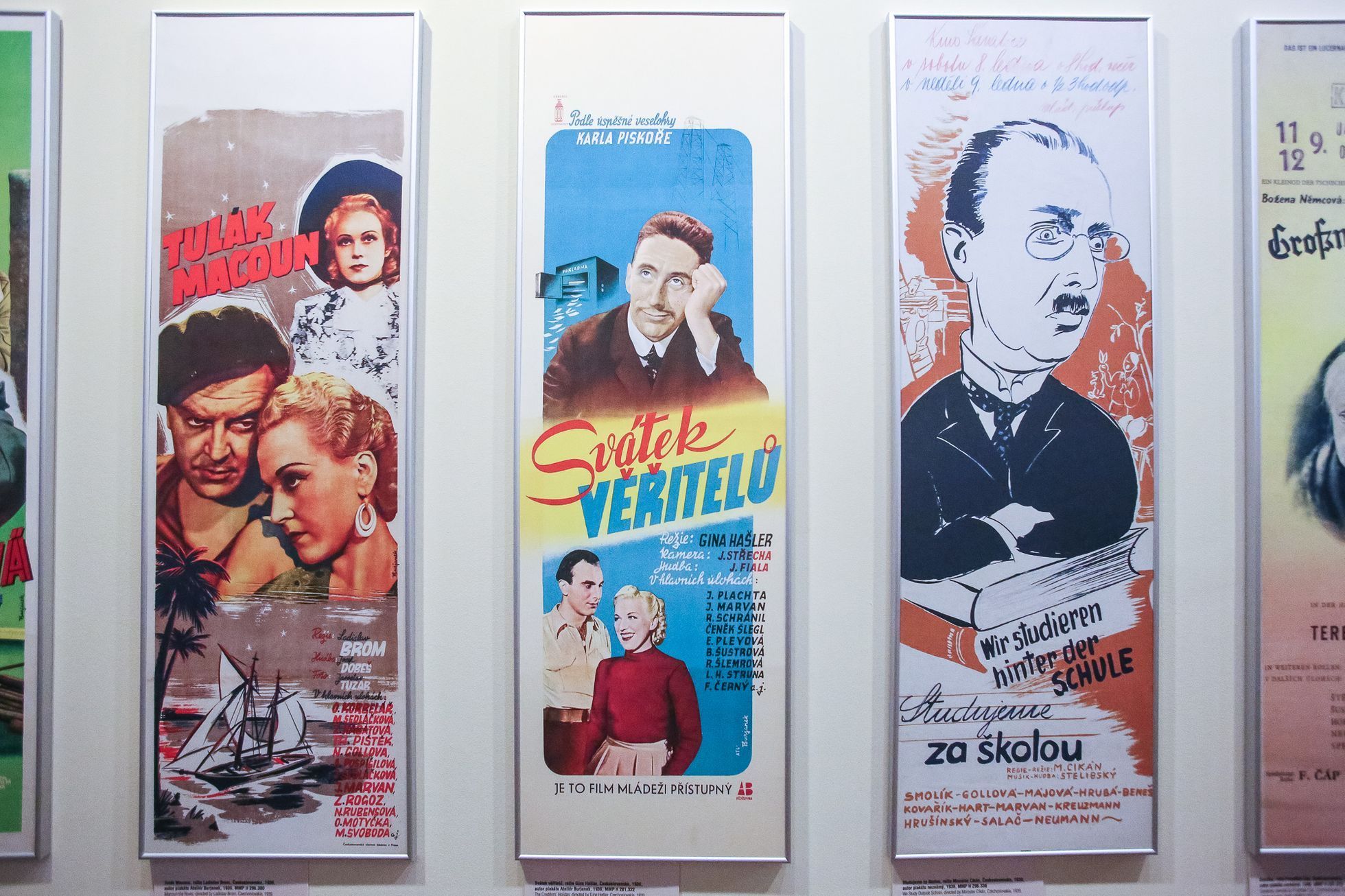 Český filmový plakát 1931-1948 - výstava v Muzeu Prahy