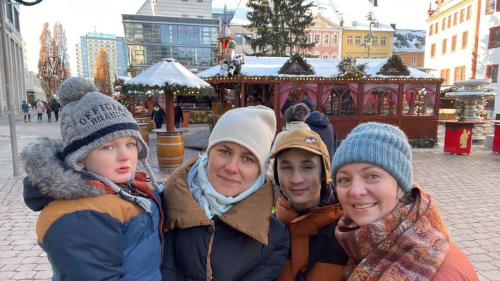 Naše síla je v jednotě, chceme mír. Deset novoročních přání ze všech koutů Ukrajiny; Zdroj foto: Aktuálně.cz / Archiv rodiny / Poskytnuto se souhlasem zdroje