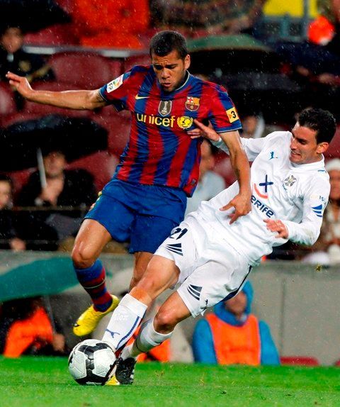 Barcelona - Tenerife: Alves a Alfaro