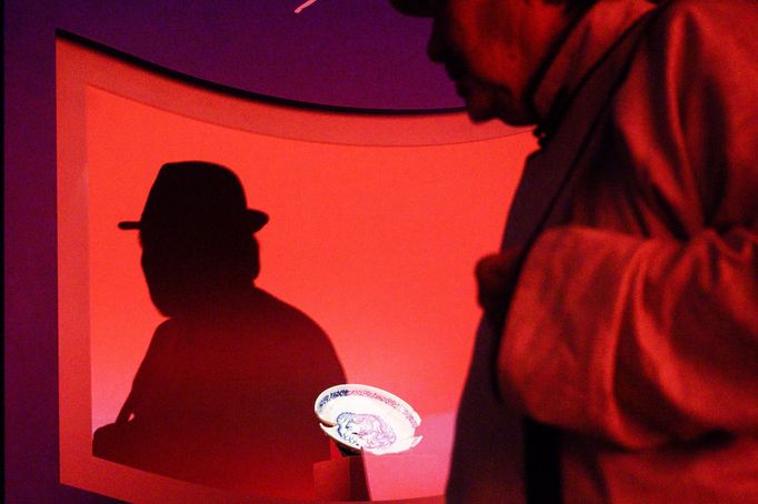 Z výstavy Čingischán v Národním muzeu.