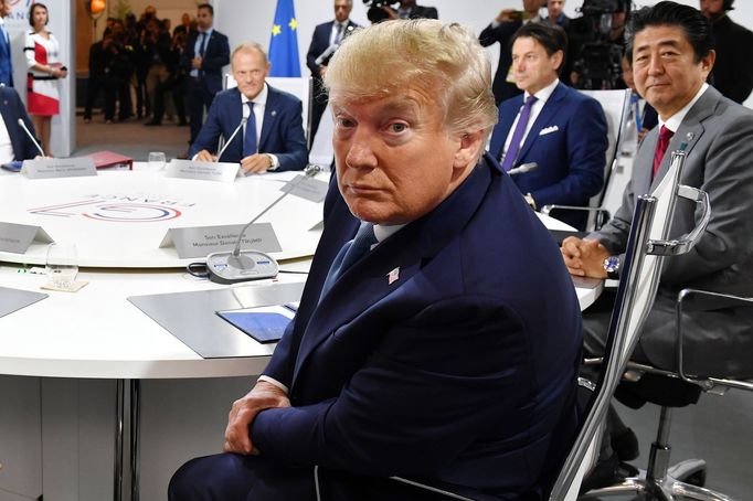 Americký prezident Donald Trump na summitu G7.