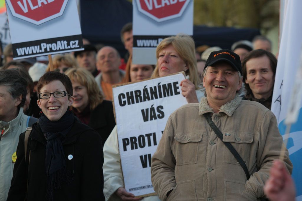 Protivládní demonstrace