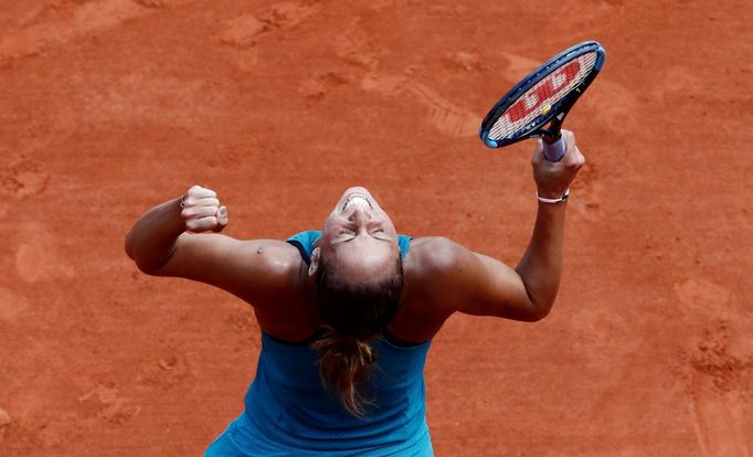 Madison Keysová v osmifinále French Open 2018