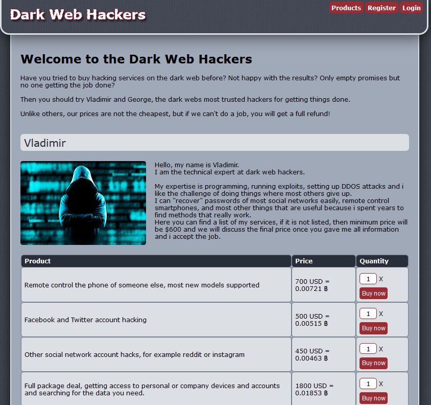 Dark web GEN