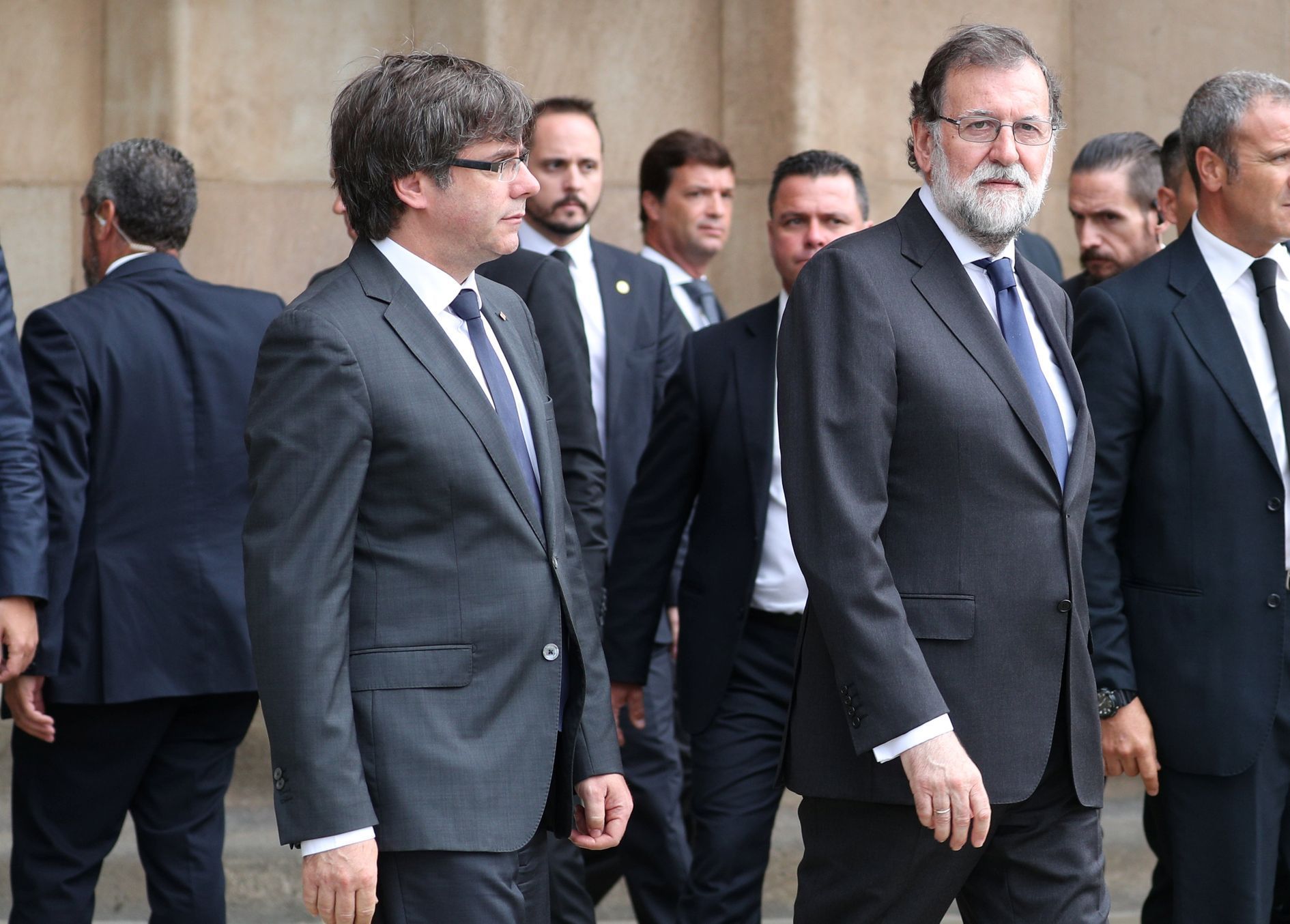Carles Puigdemont, Mariano Rajoy