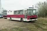 Méně typickou, zato nepřehlédnutelnou verzí Karosy C 734 je vězeňský autobus s typickým fialovým pruhem.