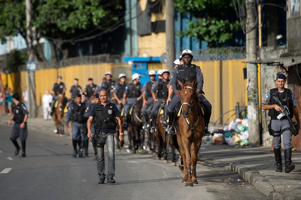 Fotogalerie: Razie v brazilském slumu