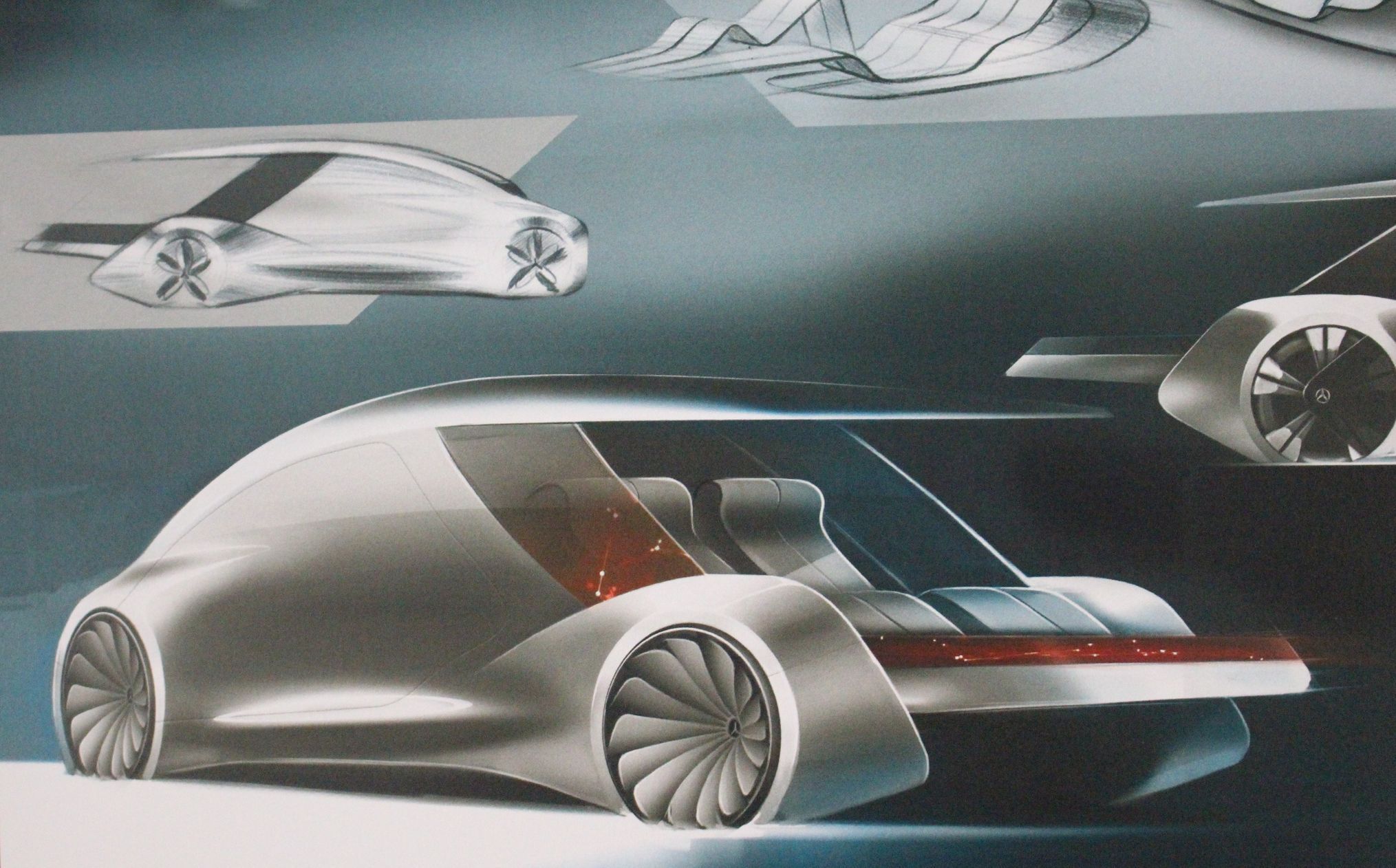 Mercedes-Benz Premium van - Výstava studentského automobilového designu