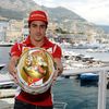 Velká cena Monaka formule 1, trénink (Fernando Alonso, Ferrari)