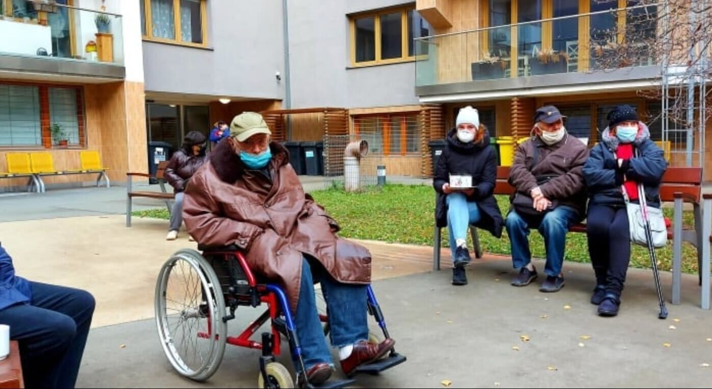 Johana Jedličková, důchodci, domov s pečovatelskou službou