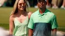 Lindsey Vonnová a Tiger Woods v Augustě 2015