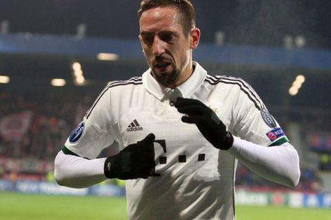 LM, Plzeň - Bayern: Franck Ribéry