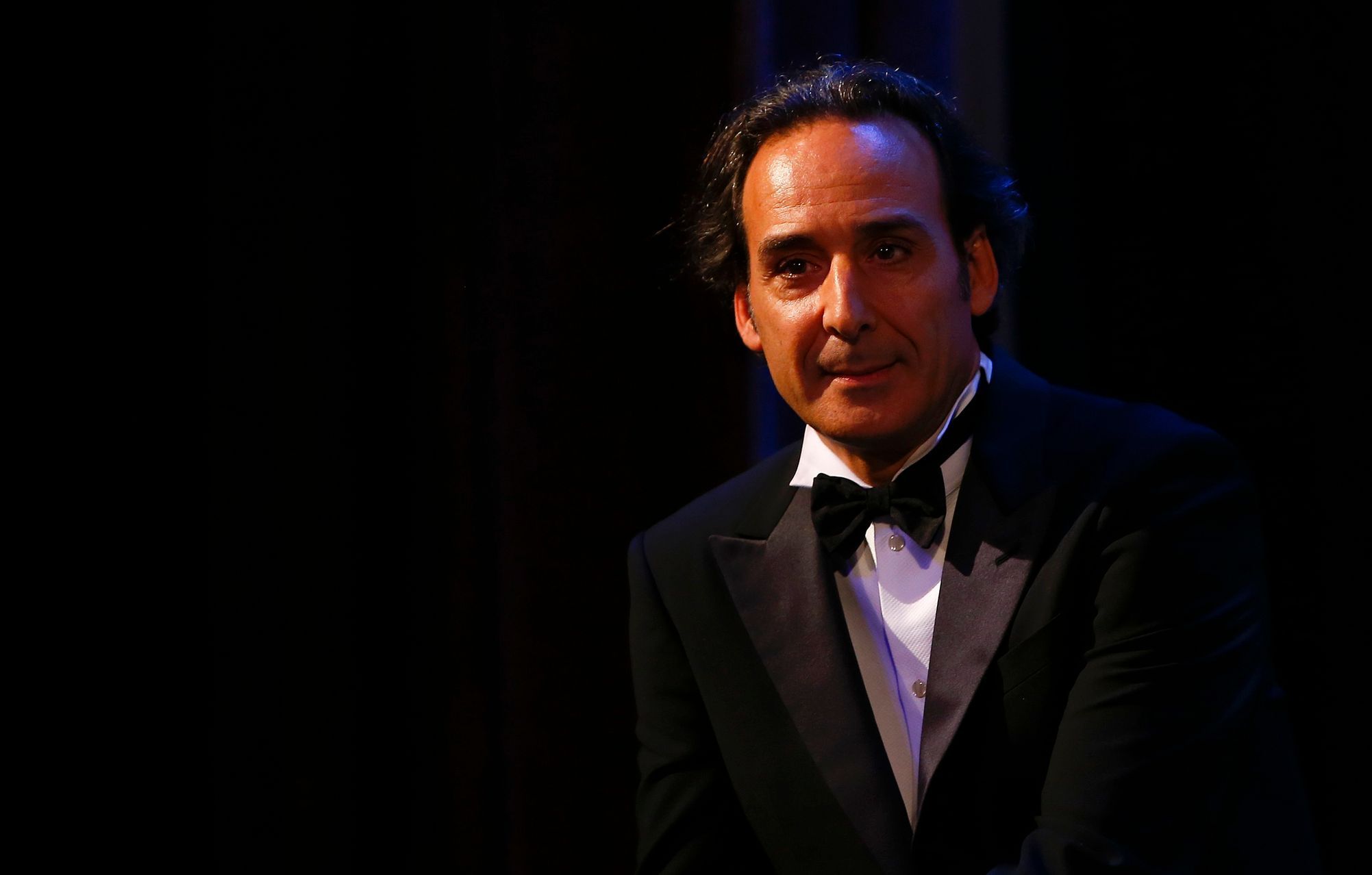 French composer Alexandre Desplat, the president of the jury at the 71st Venice Film Festival, attends the opening ceremony in Venice