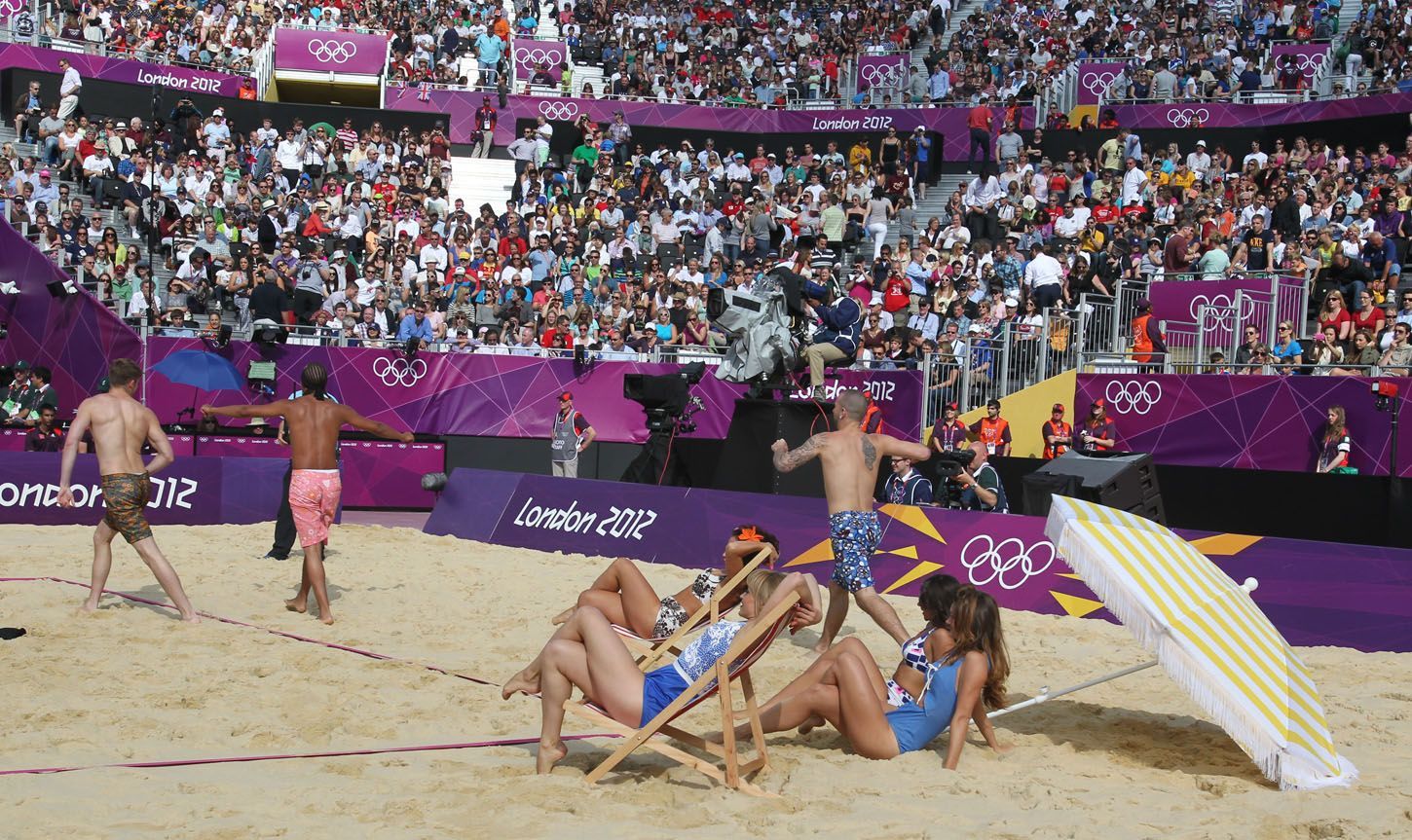 Plážový volejbal - program pro fanoušky