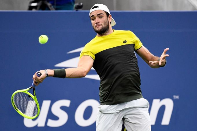 Matteo Berrettini v osmifinále US Open 2019