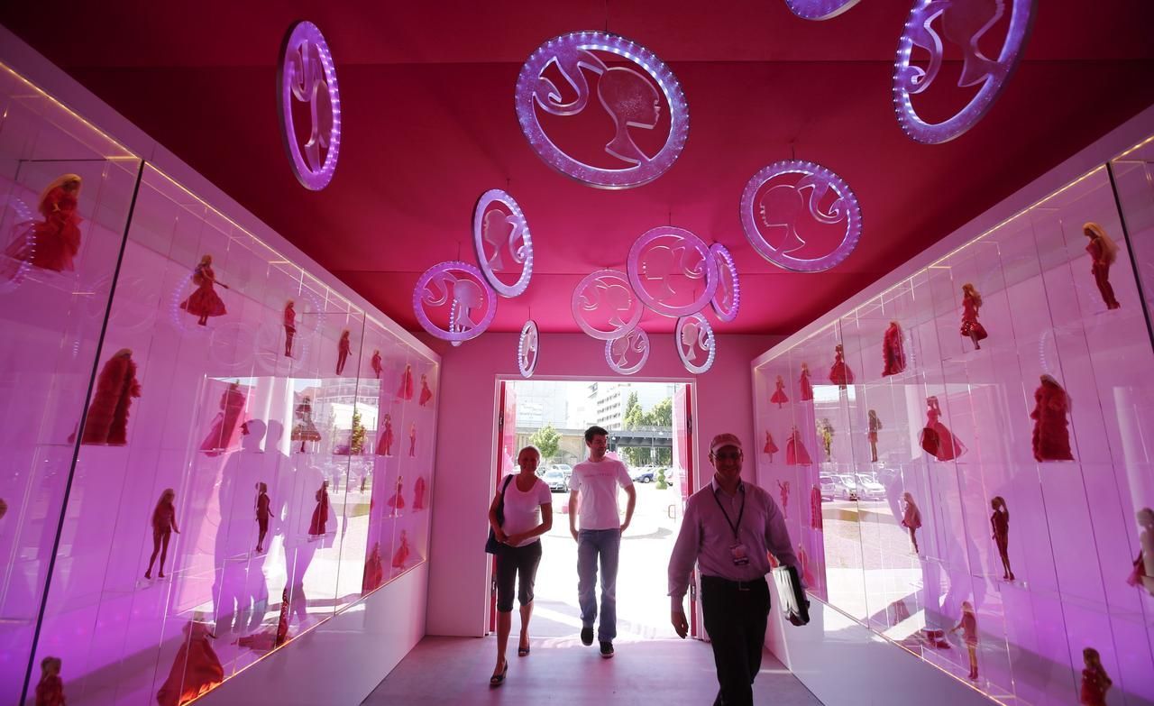 Fotogalerie: Barbie Dreamhouse v Berlíně