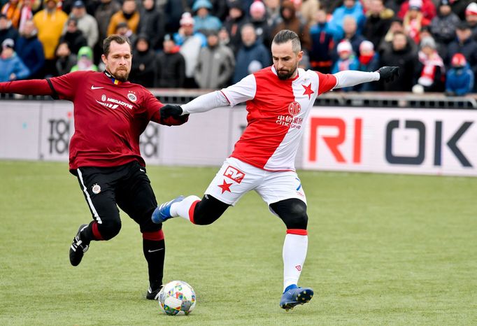 Silvestrovské derby 2019, Tomáš Čížek, David Kalivoda