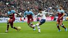 Soccer Football - Premier League - West Ham United v Tottenham Hotspur - London Stadium, London, Britain - November 23, 2019  Tottenham Hotspur's Son Heung-min scores the