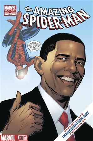 Obama a Spider-Man
