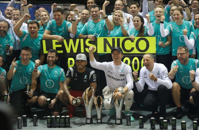 F1, VC Singapuru 2016: Lewis Hamilton a Nico Rosberg, Mercedes