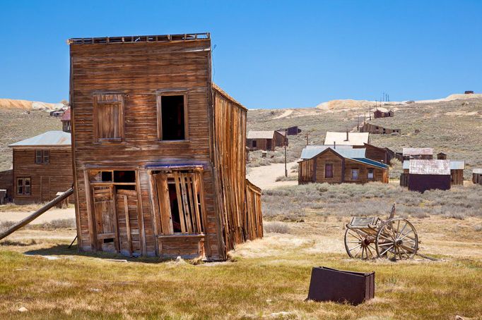 Bodie State Historic Park - Bridgeport, Kalifornie, USA