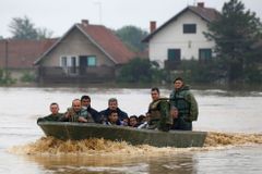 V Srbsku vyhlásila vláda stav ohrožení kvůli záplavám