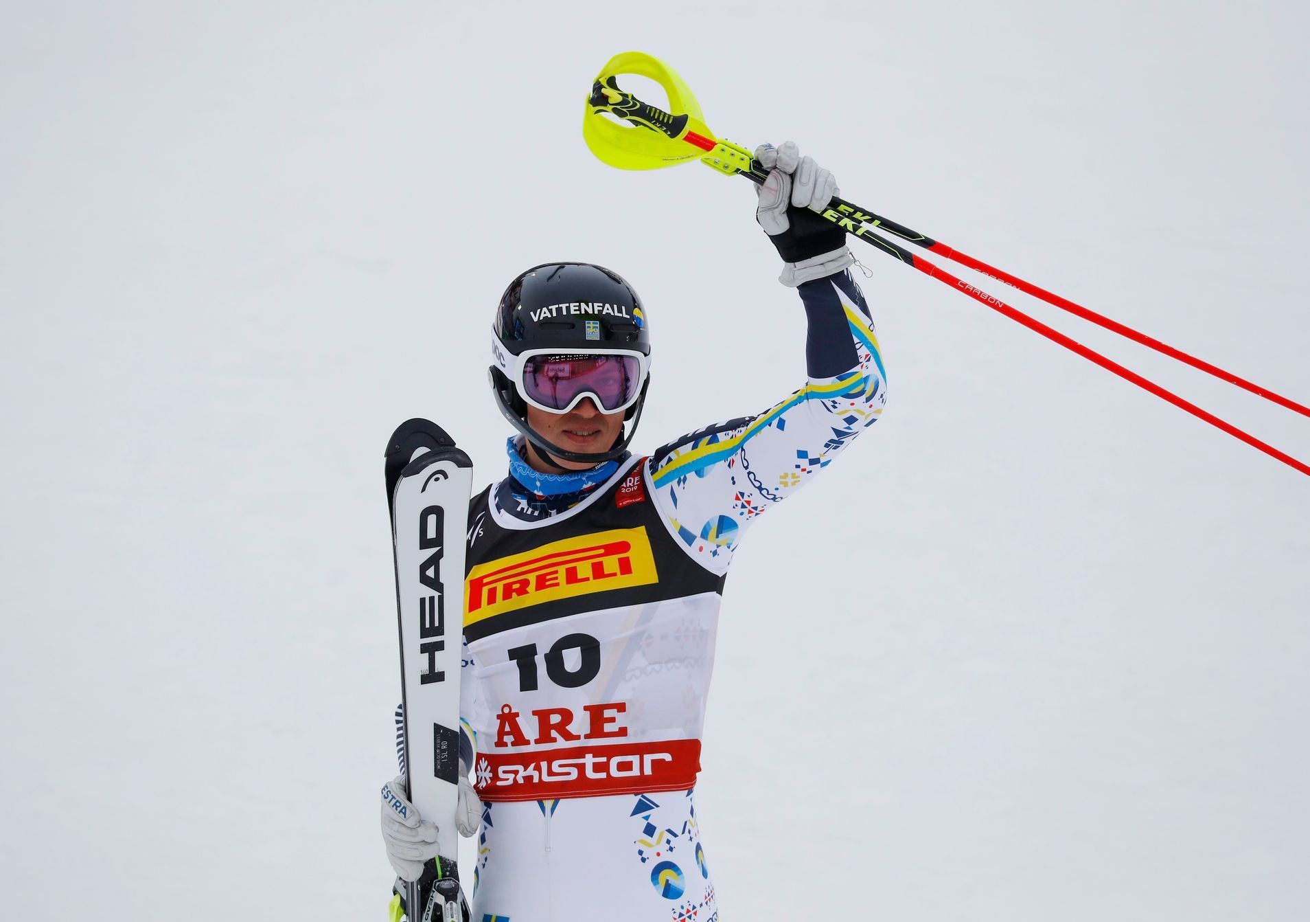 sjezdové lyžování, MS 2019, Are, slalom, André Myhrer
