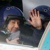 Dmitrij Medveděv jako pilot bombardéru