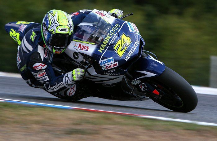 Tony Elias (#24, Honda).